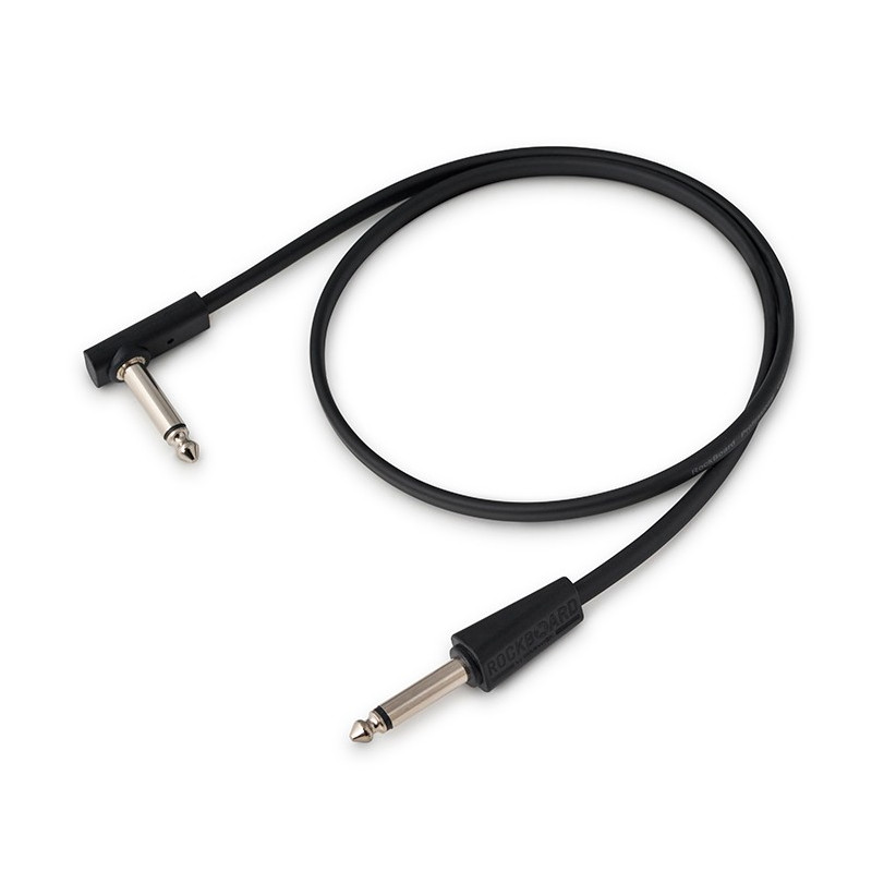 Flat Looper/Switcher Connector Cable Black 60 cm