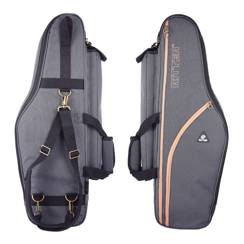 Borsa sax tenore Grigio/Marrone