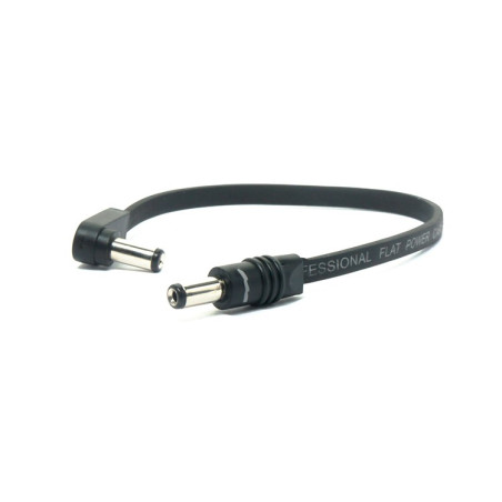 DC1-18 90/0 - Flat Power Cable 18cm