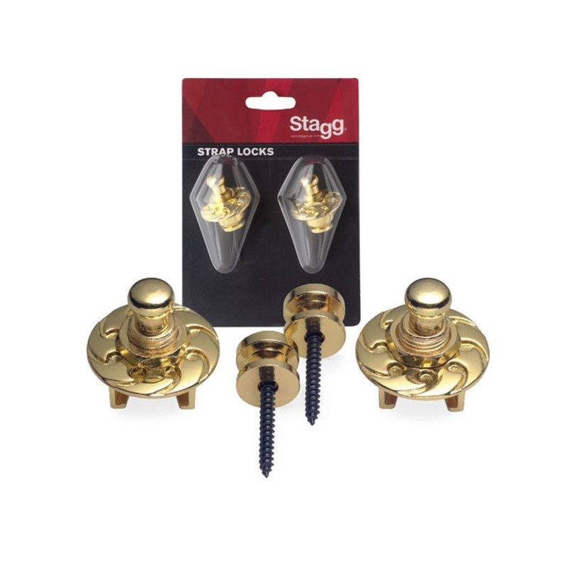 Security Lock System dorato