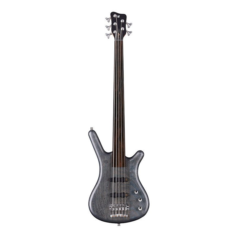 Corvette Std Ash 5 Fretless Nirvana Black Transpar