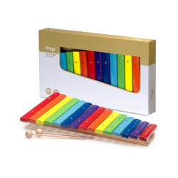 Xilofono a 15 tasti colorati