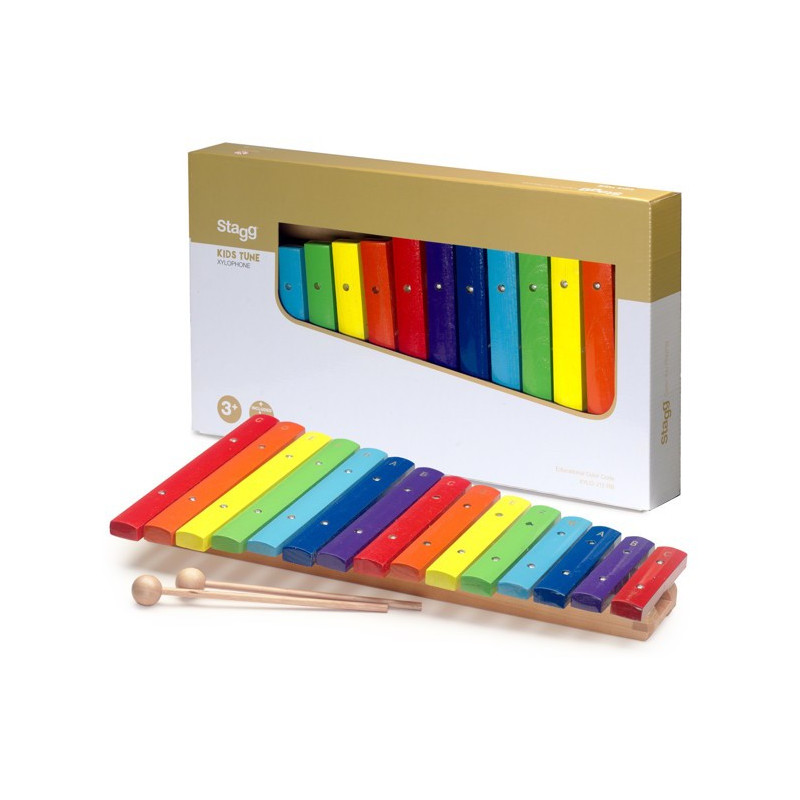 Xilofono a 15 tasti colorati