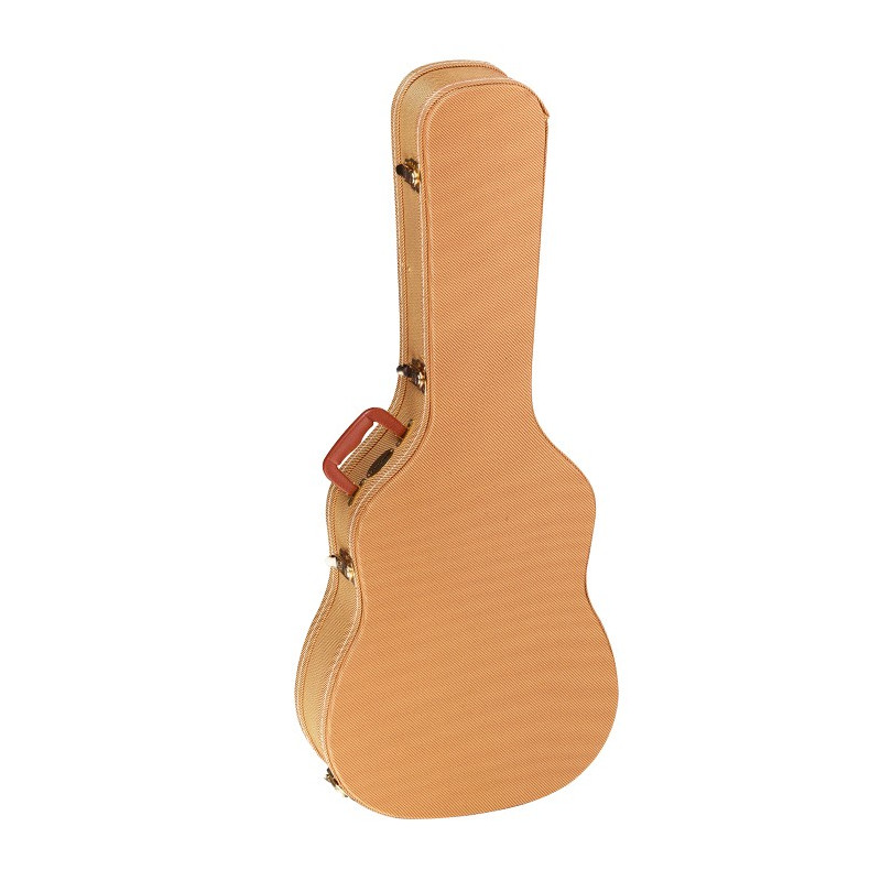 Custodia Rigida Vintage Tweed Chitarra Acustica