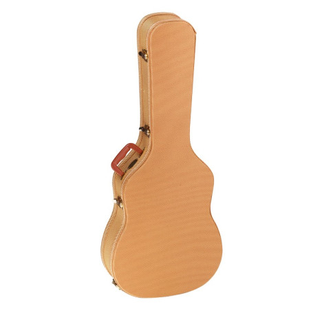 Custodia Rigida Vintage Tweed Chitarra Acustica