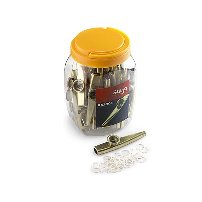 Kazoo in metallo Box 30pcs