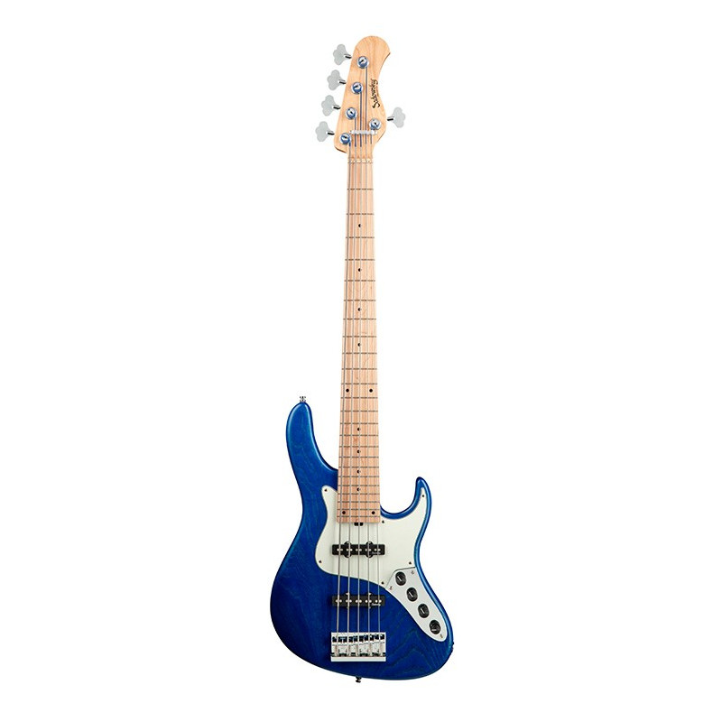 MetroLine JJ Bass 5 24 Vintage Ocean Blue Satin