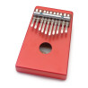 Kalimba 10 chiavi in basswood rossa