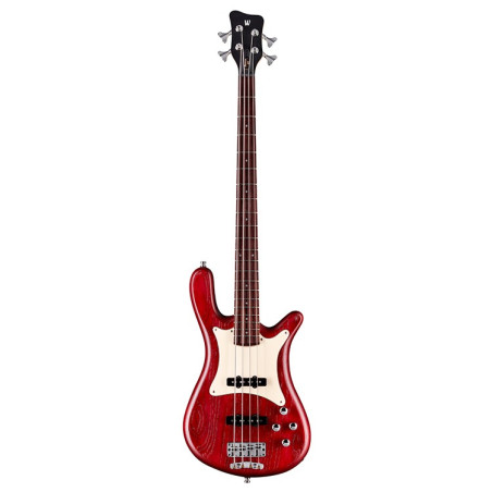 Streamer CV 4 Burgundy Red Transparent Satin