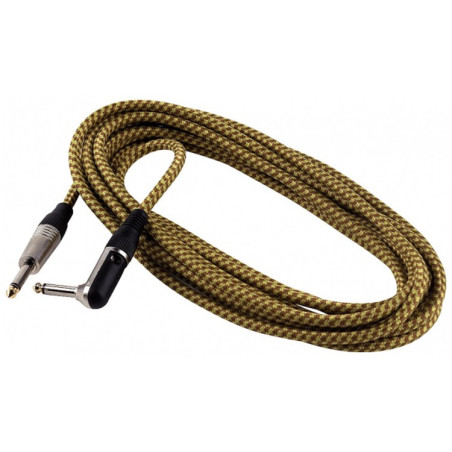 Cavo Strumento 3m Jack 6,3 M MO 90/Jack 6,3 M MO V