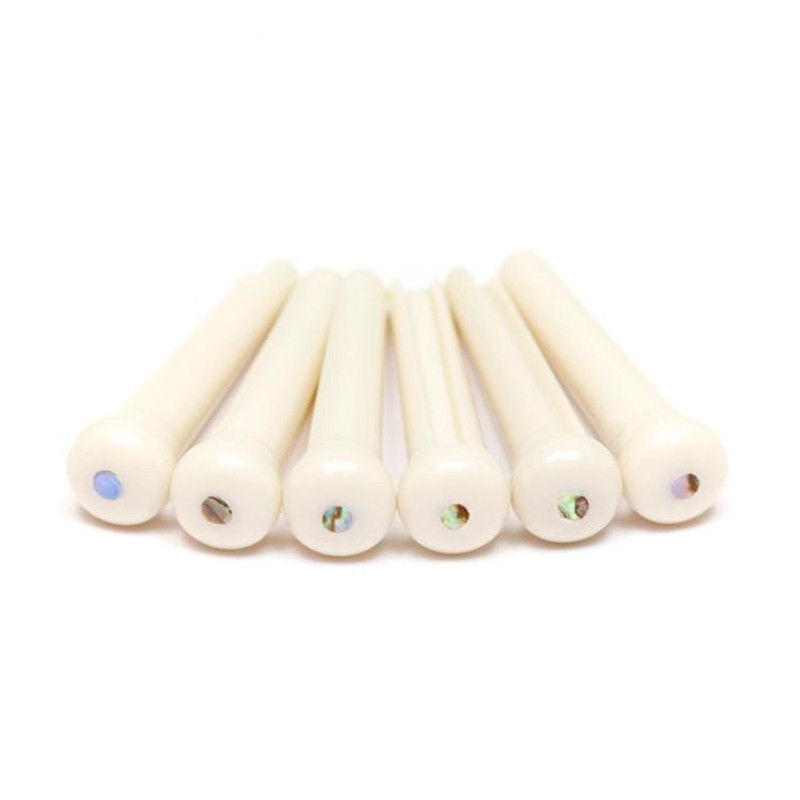 Piroli Traditional White/Paua Shell Dot 2mm 6pcs