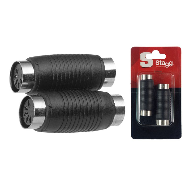 Adattatore 1xDin(5pin) F/1xDin(5pin) F Cnf.2pcs