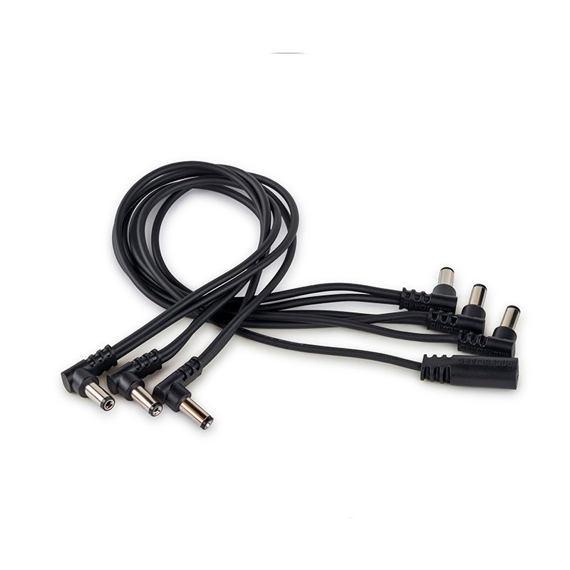 Flat Daisy Chain Cable 6 Outputs Angolo