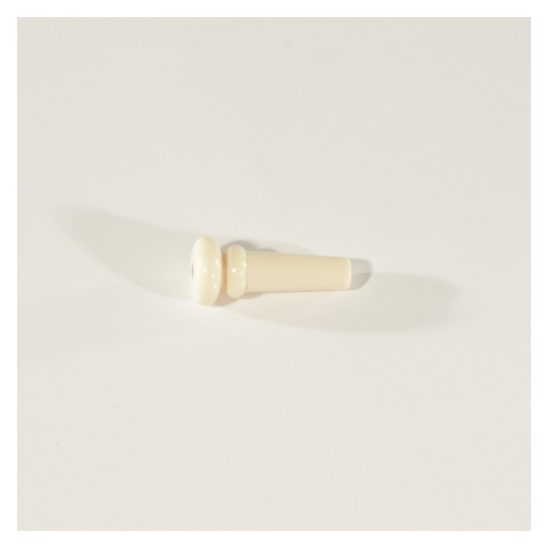 End pin bulk bianco con dot abalone