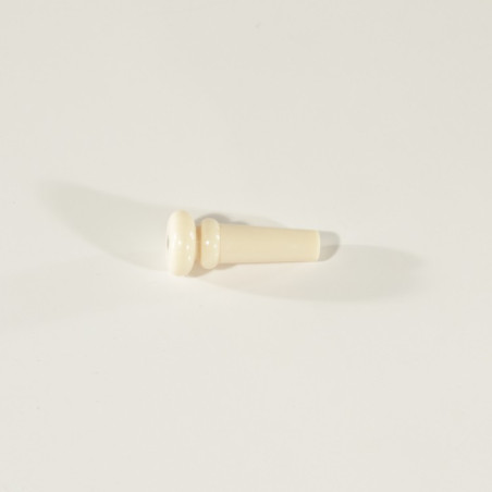 End pin bulk bianco con dot abalone