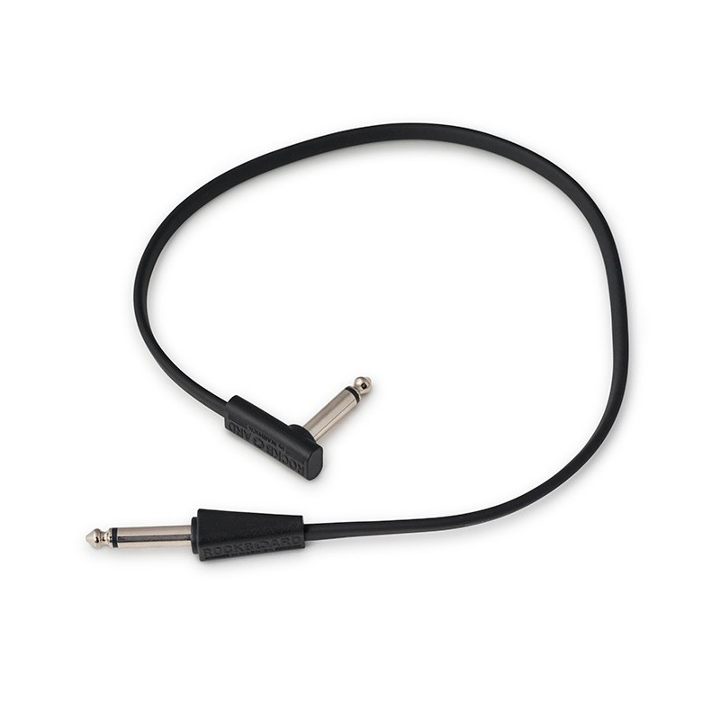 Flat Looper/Switcher Connector Cable Black 40 cm