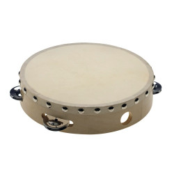 Tamburello 8 con pelle ed 1...