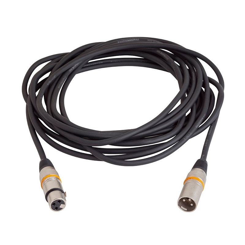Cavo Microfono 6m 1x Xlr F/1x Xlr M