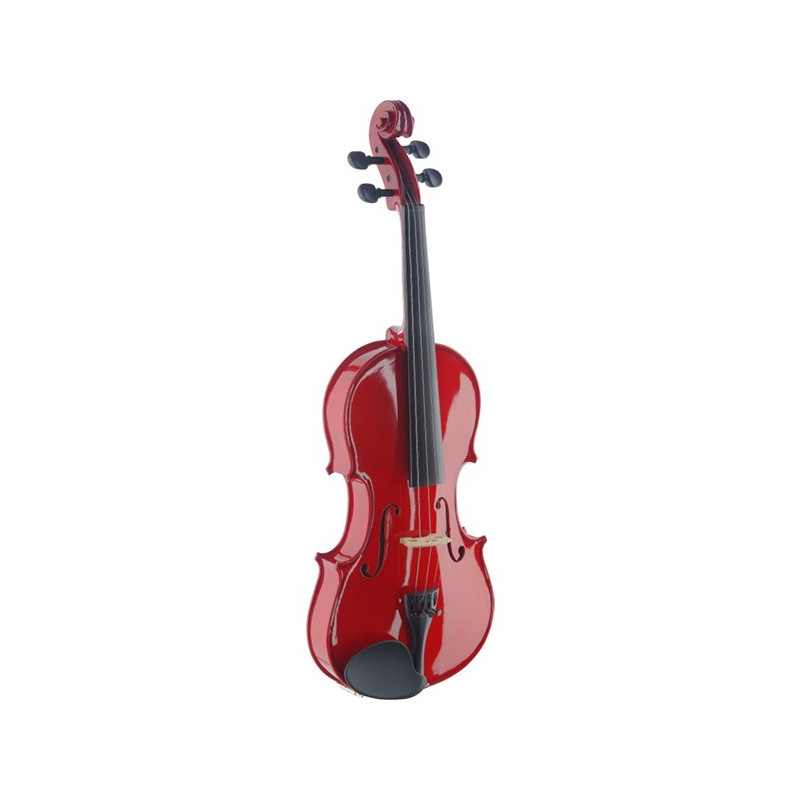 Violino 4/4 rosso con astuccio