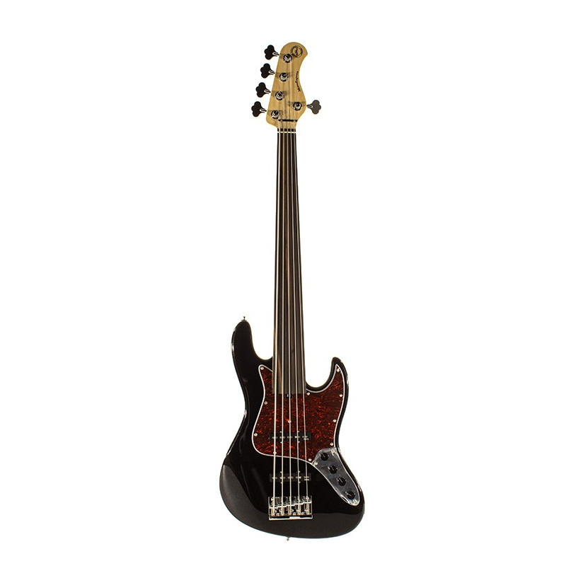 MetroExpress JJ Bass 5 Fretless Vintage Black