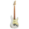 Chitarra elettrica S Style SSS bianco