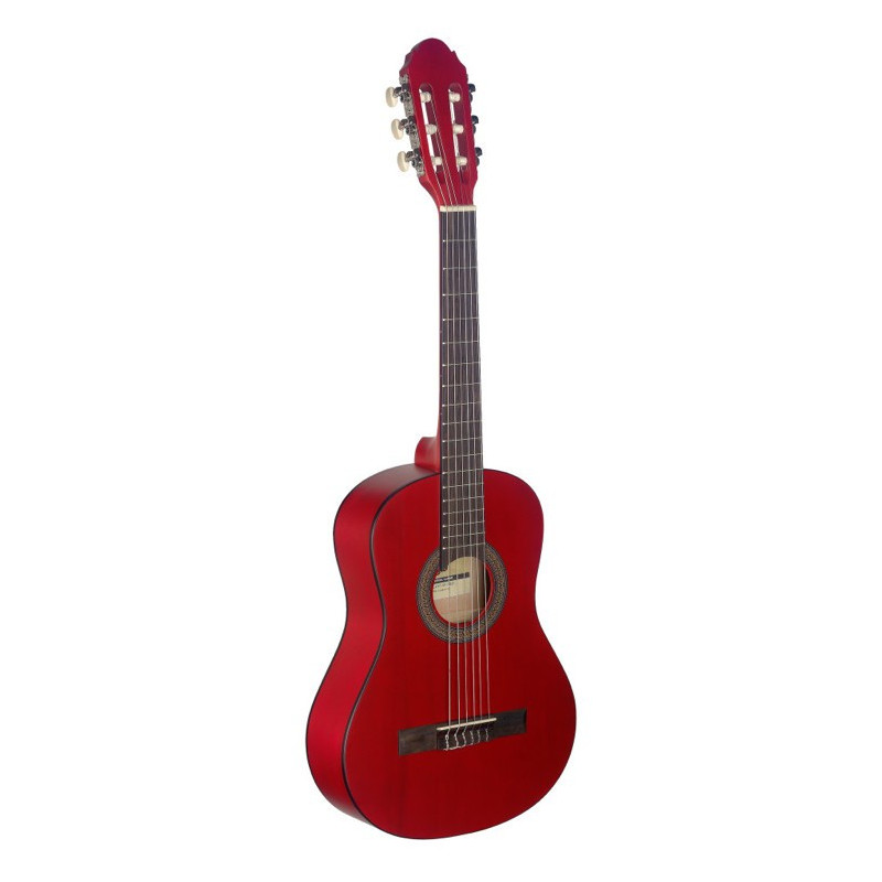 Chitarra classica 1/2 rossa