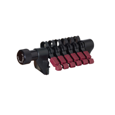 Spider capo harmonic mutes