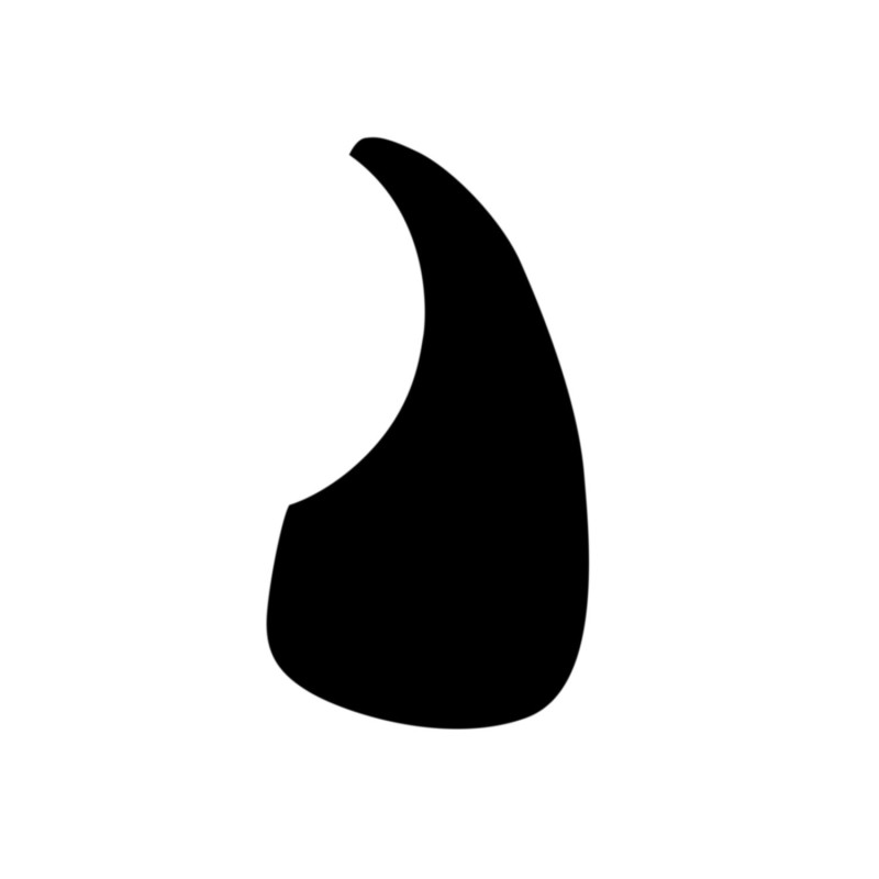 Battipenna acustica nero