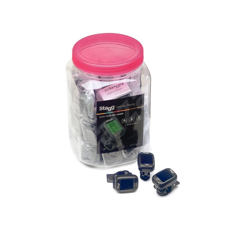 Accordatore cromatico a pinza Box 30pcs