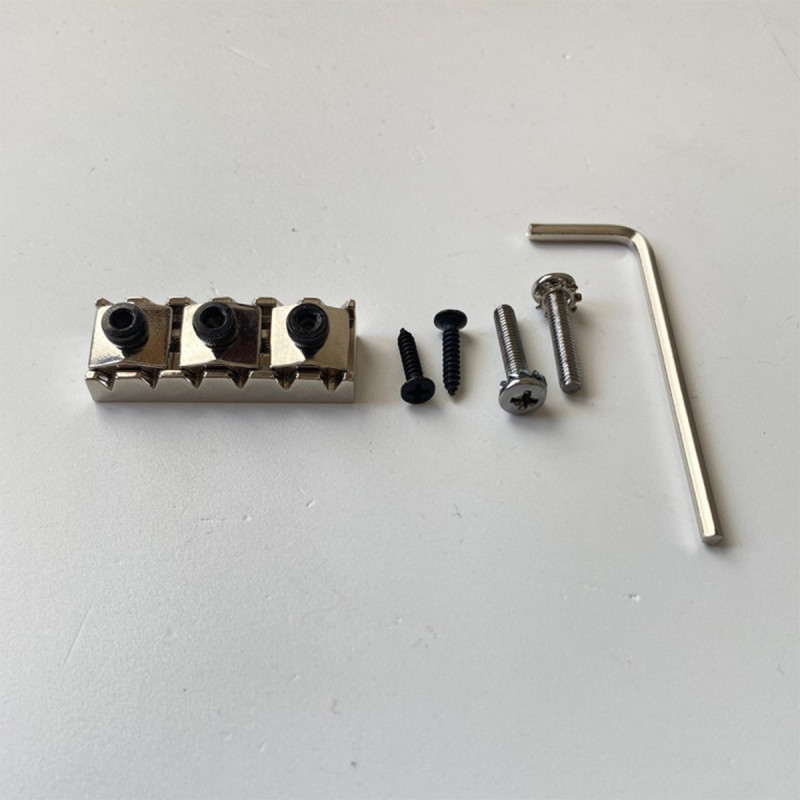 6 Strings Locking Nut BR3 Floyd Chrome