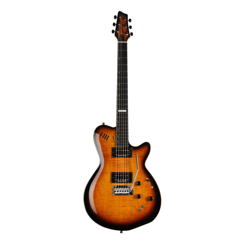 LGXT Synth Access 3 Voice Cognac Burst Flame