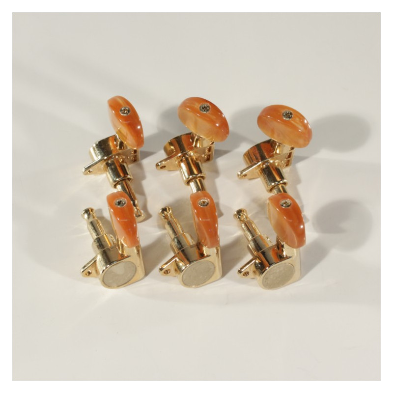 Meccaniche dorate chiavette ambrate bulk