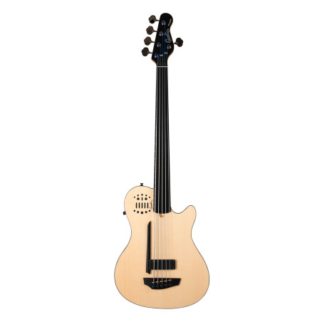 A5 ULTRA Semi-Acoustic Basses A/E Fretless Natural
