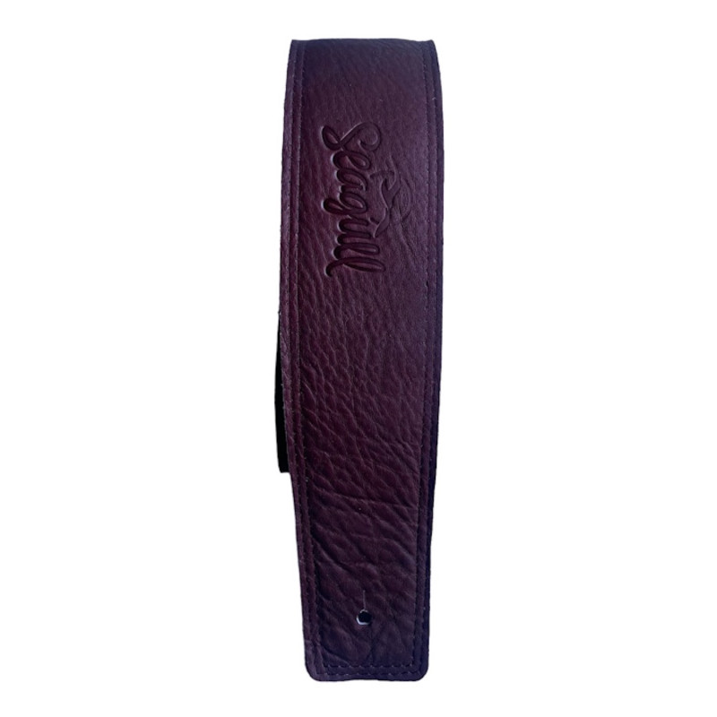 Tracolla Seagull in pelle Durango Red