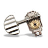 Meccaniche Z-Tuner Open Guitar 3+3 Nickel
