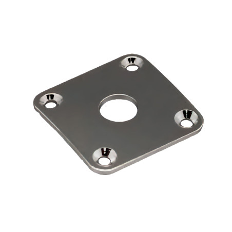 Jack Cover Quadrata Black Chrome