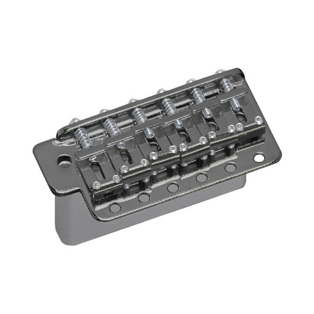 Ponte Tremolo 6 Corde Black Chrome