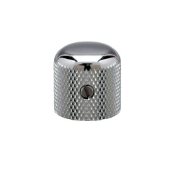 Potentiometer Knob 18mm Chrome