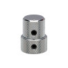 Potentiometer Concentric Knob 18mm Chrome