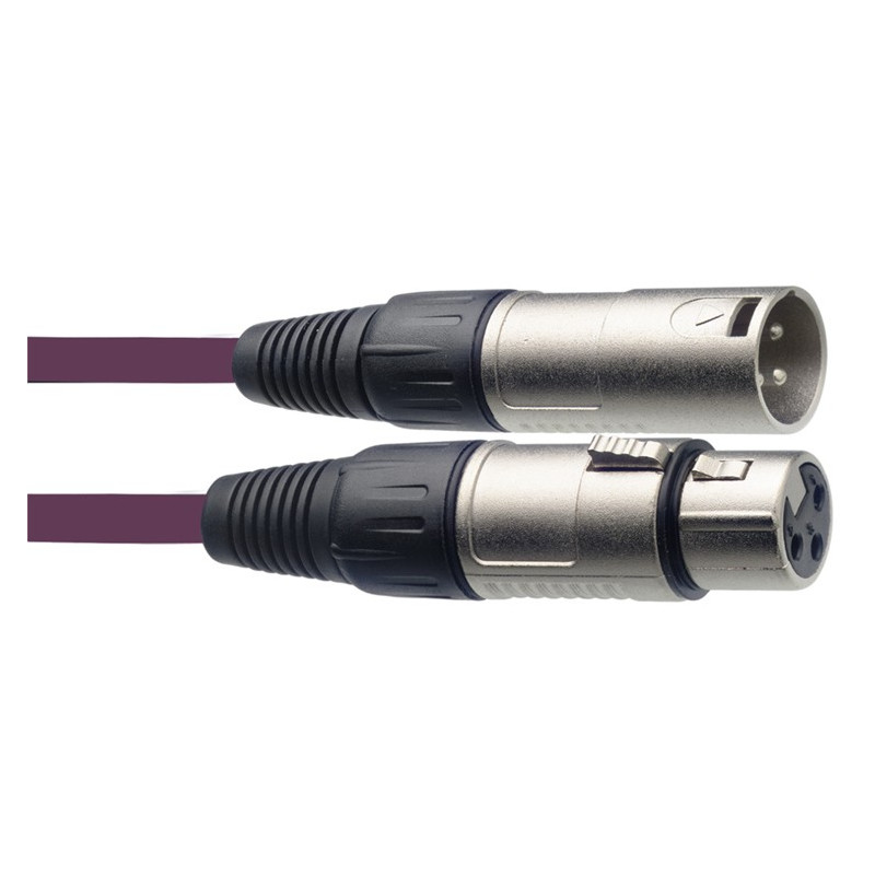 Cavo microfono 3m Xlr F/Xlr M