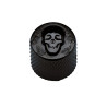 Potentiometer Knob 19mm Skull Black