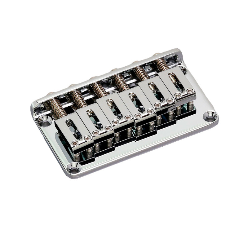 Ponte Fisso 6 Corde Chrome