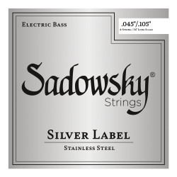 Silver Label Basso Elettrico 4 St 045-105 SS
