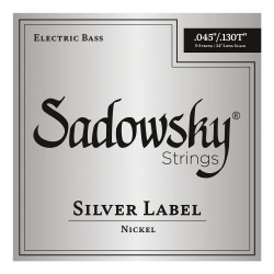 Silver Label Basso Elettrico 5 St 045-130 Nickel