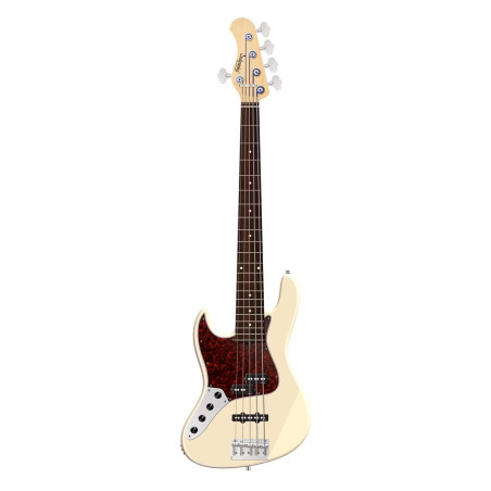 MetroLine PJ Bass 5 21 Vintage Lefty Olympic White