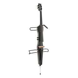 Violoncello elettrico nero