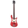 Streamer CV 5 Burgundy Red Transparent Satin