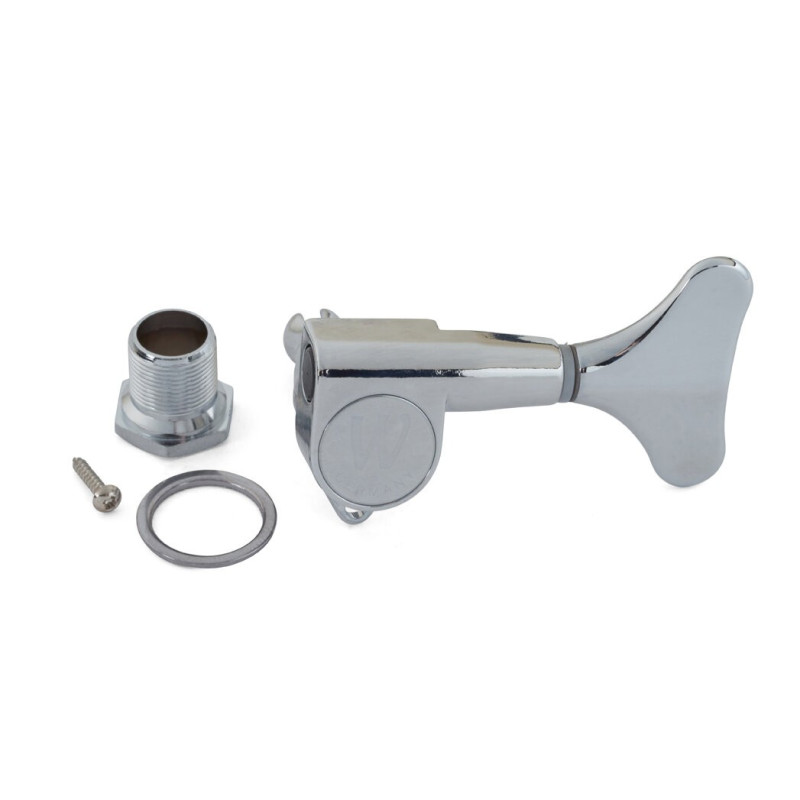 Meccanica singola sinistra cromata per basso