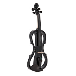 Violino 4/4 elettrico nero