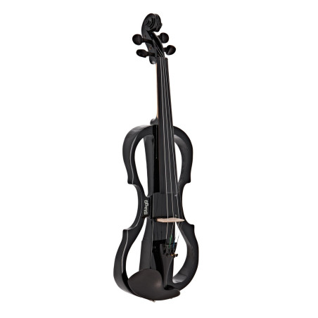 Violino 4/4 elettrico nero